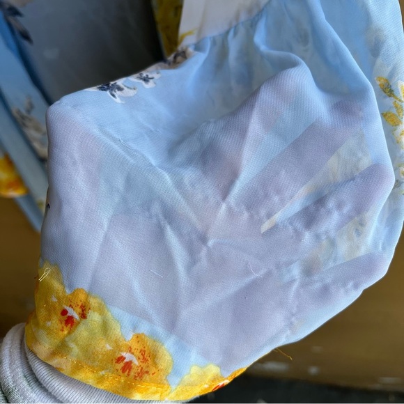 Style & Co Floral Sheer Kimono - Size XL - Vacation Resortwear Summer - Picture 5 of 9